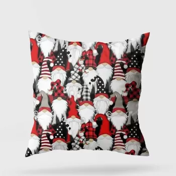 Perna decorativa, YY202367, 43x43 cm, 50% Bumbac / 50% Poliester, Multicolor imagine