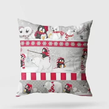 Perna decorativa, YY202369, 43x43 cm, 50% Bumbac / 50% Poliester, Multicolor imagine