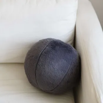 Perna, Pelus Top, 25x25x25 cm, 75% RECYCLED POLYESTER/25% POLYESTER, Antracit imagine