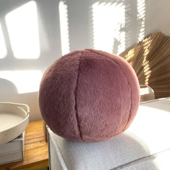 Perna, Pelus Top, 25x25x25 cm, 75% RECYCLED POLYESTER/25% POLYESTER, Redbud imagine