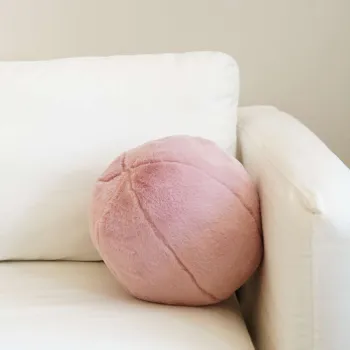 Perna, Pelus Top, 25x25x25 cm, 75% RECYCLED POLYESTER/25% POLYESTER, Roz prafuit imagine