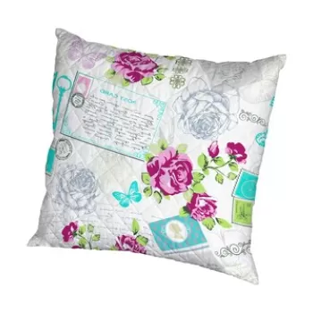 Perna Rose, microfibra matlasata Alcam, 70x70 cm imagine