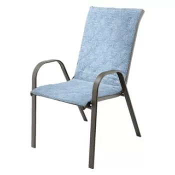 Perna scaun cu spatar Alcam, Midsummer, 105x48x3 cm, microfibra matlasta, Blue Jeans imagine