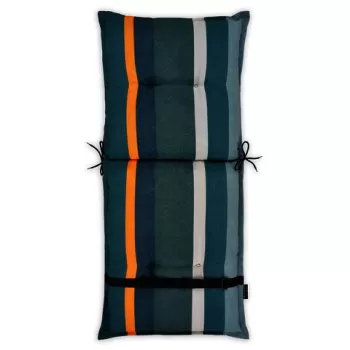 Perna scaun cu spatar, Stripe Green, L.105 l.50 cm, poliester, multicolor imagine