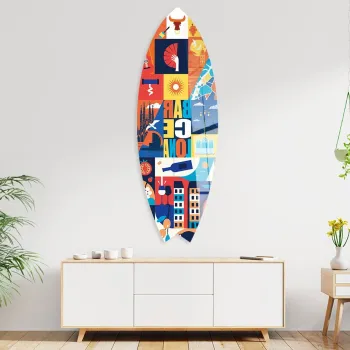 Pictura decorativa din plexiglas, Mvsf10L, PLEXIGLAS, Cadru: Design fara rama, Multicolor imagine