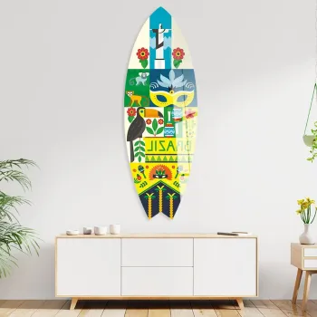 Pictura decorativa din plexiglas, Mvsf16M, PLEXIGLAS, Cadru: Design fara rama, Multicolor imagine
