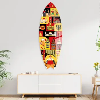 Pictura decorativa din plexiglas, Mvsf26M, PLEXIGLAS,  Cadru: Design fara rama, Multicolor imagine