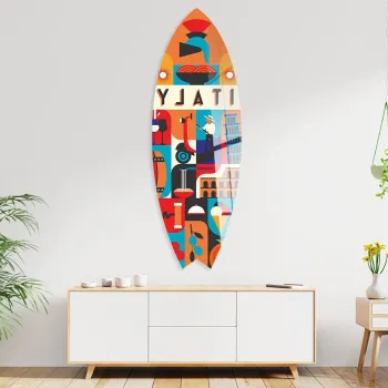 Pictura decorativa din plexiglas, Mvsf32L, PLEXIGLAS, Cadru: Design fara rama, Multicolor imagine