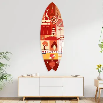 Pictura decorativa din plexiglas, Mvsf33L, PLEXIGLAS, Cadru: Design fara rama, Multicolor imagine