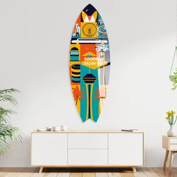 Pictura decorativa din plexiglas, Mvsf35M, PLEXIGLAS, Cadru: Design fara rama, Multicolor imagine