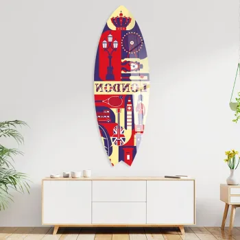 Pictura decorativa din plexiglas, Mvsf36M, PLEXIGLAS, Cadru: Design fara rama, Multicolor imagine