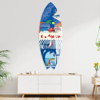 Pictura decorativa din plexiglas, Mvsf42L, PLEXIGLAS, Cadru: Design fara rama, Multicolor imagine