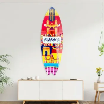 Pictura decorativa din plexiglas, Mvsf46L, PLEXIGLAS, Cadru: Design fara rama, Multicolor imagine