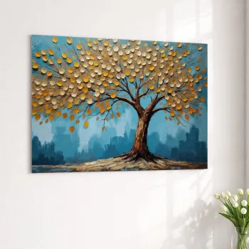 Pictura decorativa pe metal, Artmtlpnt12-2840, Metal, Imprimare digitala, Multicolor imagine