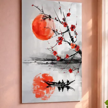 Pictura decorativa pe metal, Artmtlpnt25-2840, Metal, Imprimare digitala, Multicolor imagine