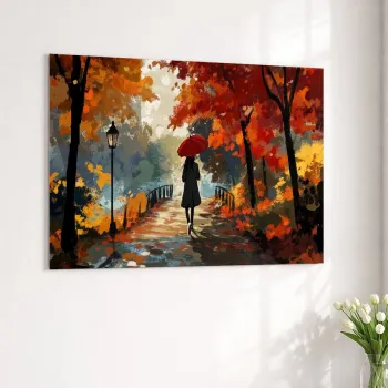 Pictura decorativa pe metal, Artmtlpnt3-2840, Metal, Imprimare digitala, Multicolor imagine
