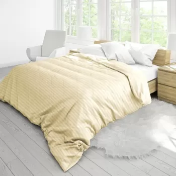 Pilota Alcam Damasc Ivoire 140x200 cm, umplutura bambus, 300 g/mp imagine