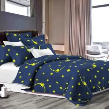 Pilota Alcam Moon Night microfibra matlasata, 200x220 cm, 250g/mp imagine