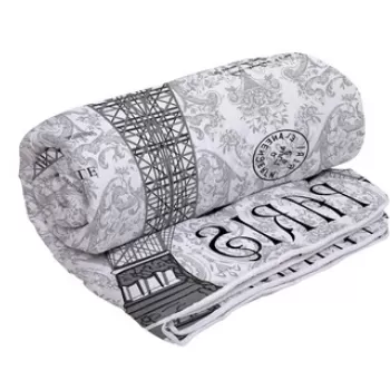 Pilota Alcam Paris microfibra matlasata, 180x200 cm, 250g/mp imagine