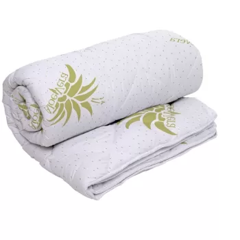 Pilota de iarna, Aloe Vera Essence microfibra matlasata, 200x220 cm, 350g/mp, calduroasa imagine