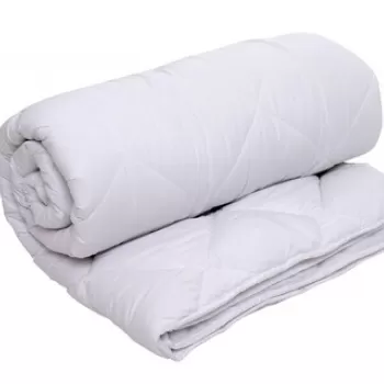 Pilota de iarna, Blanche, microfibra matlasata, 200x220 cm, 350g/mp, calduroasa imagine