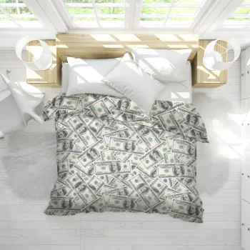 Pilota Dollar Dream, microfibra matlasata, 180x200 cm, 250g/mp imagine