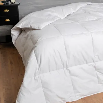 Pilota dubla, Down Feather - White, Cotton Box, Bumbac imagine