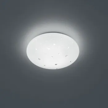 Plafoniera Achat, RL, 27.5x9 cm, 12W, 1x SMD, plastic, alb imagine