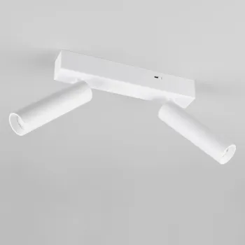 Plafoniera Ambala, TRIO, 26x13x17.5 cm, 5.5W, 2x SMD, metal, alb mat imagine