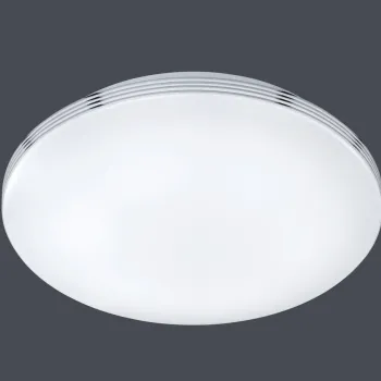 Plafoniera Apart, TRIO, 35x10 cm, 18W, 1x SMD, metal, argintiu/alb imagine