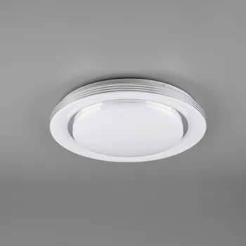 Plafoniera Atria, RL, 38x7.5 cm, 18W, 1x SMD, plastic, alb imagine