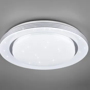 Plafoniera Atria, RL, 58x8 cm, 22.5W, 1x SMD, plastic, alb imagine