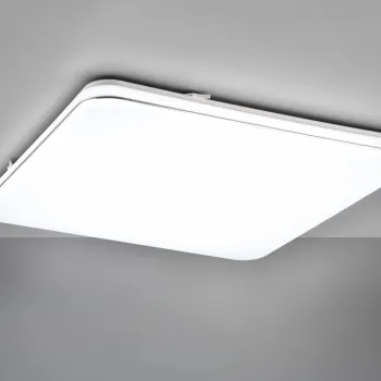 Plafoniera Blanca, RL, 53x53x5 cm, 46W, 1x SMD, plastic, alb imagine