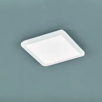 Plafoniera Camillus, RL, 30x30x3 cm, 16W, 1x SMD, plastic, alb imagine