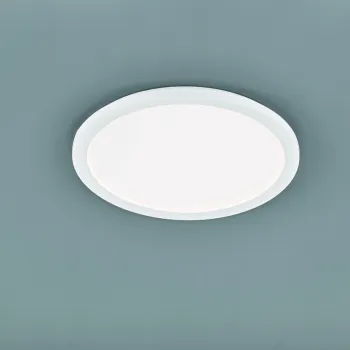 Plafoniera Camillus, RL, 40x3 cm, 22W, 1x SMD, plastic, alb imagine