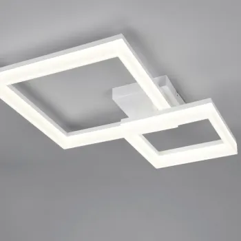 Plafoniera Camino, RL, 62x46.5x12.5 cm, 22W, 1x SMD LED, plastic, alb mat imagine