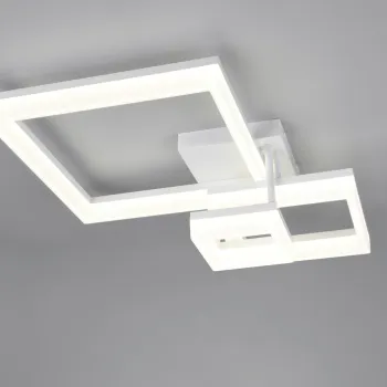 Plafoniera Camino, RL, 65x46.5x17.5 cm, 32W, 1x SMD LED, plastic, alb mat imagine