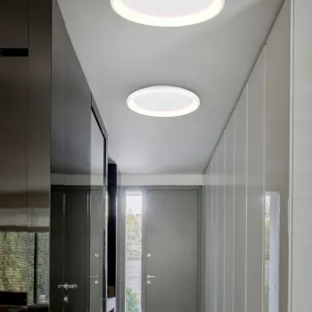 Plafoniera Cardona, TRIO, 75x9.5 cm, 59W, 1x SMD LED, metal, alb mat imagine