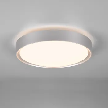 Plafoniera Clarimo, TRIO, 33x9 cm, 18W, 1x SMD, plastic, titaniu imagine