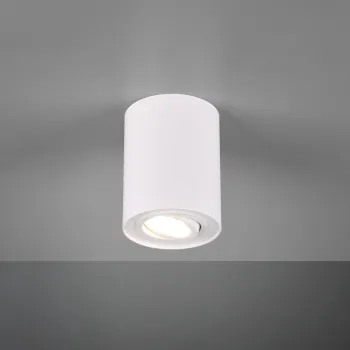 Plafoniera Cookie, TRIO, 9.6x12.5 cm, 35W, 1x GU10, metal, alb mat imagine