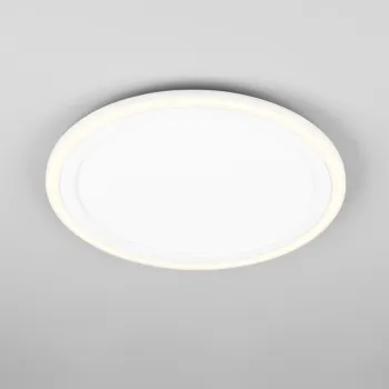 Plafoniera Cora, RL, 32.5x3 cm, 11W / 1.2W, 2x SMD, plastic, alb imagine