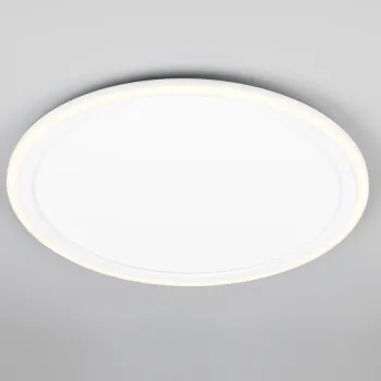 Plafoniera Cora, RL, 45x3 cm, 16W / 1.5W, 2x SMD, plastic, alb imagine