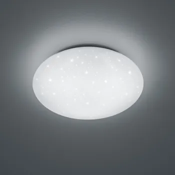 Plafoniera cu efect stele Putz, RL, 37x8.5 cm, 15W, 1x SMD, plastic, alb imagine