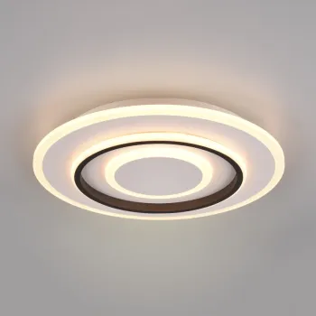 Plafoniera Jora, RL, 40x6 cm, 46W, 1x SMD, metal, alb mat imagine