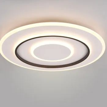 Plafoniera Jora, RL, 60x6 cm, 55W, 1x SMD, metal, alb mat imagine