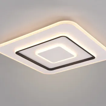 Plafoniera Jora, RL, 60x60x6 cm, 55W, 1x SMD, metal, alb mat imagine