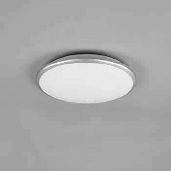 Plafoniera Limbus, RL, 34.7x6.5 cm, 20.5W, 1x SMD, plastic, titaniu imagine