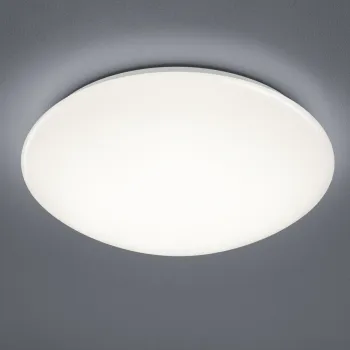 Plafoniera Paolo, TRIO, 37x8.5 cm, 15W, 1x SMD, plastic, alb imagine