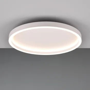 Plafoniera Rotonda, RL, 35x5.8 cm, 20W, 1x SMD, metal, alb mat imagine