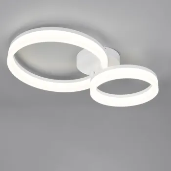 Plafoniera Scope, RL, 51x33x12 cm, 22W, 1x SMD, plastic, alb mat imagine